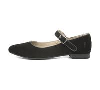 Hush Puppies Women's Melissa Strap Mary Jane Flat, Black, 4 UK