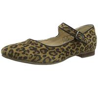Hush Puppies Women's Melissa Strap Mary Jane Flat, Leopard, 4 UK
