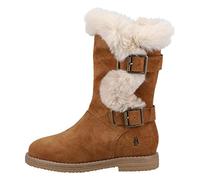 'Mini Megan' Suede Boot Hush Puppies Tan Infant 11