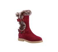 Hush Puppies Women's 'Mini Megan' Suede Boot in Red | Size: 2 Hush Puppies Red 2