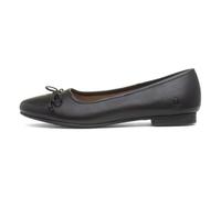 Hush Puppies Women's Naomi Closed Toe Ballet Flats, Black, 4 UK