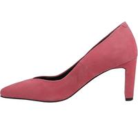 (Red, 4 (Adults')) Hush Puppies Olivia Suede Women's Coral Shoes