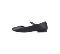 Hush Puppies Women's Pasha Leather Ballerina, Black, 6 UK