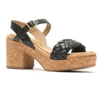 Hush Puppies Sandal Poppy Quarter Strap, Women's Black Size 5