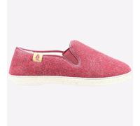 Hush Puppies Womens Recycled Cosy Casual Slipper Burgundy