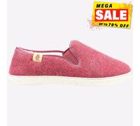 Hush Puppies Womens Recycled Cosy Casual Slipper Burgundy