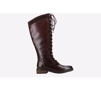 Hush Puppies Womens Rudy Leather Long Boot - Brown - Size UK 4