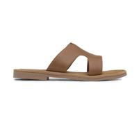Hush Puppies Womens Sandals Tan Adults Ladies Mule Leather Slip On Azalea SIZE