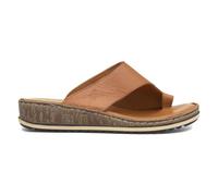 Hush Puppies Womens Sandals Tan Adults Toe Post Leather Cushioned Elissa SIZE