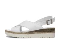 Hush Puppies Women's Saphira Sandal, White, 7 UK
