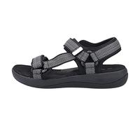 Hush Puppies Sara Quarter Strap Sandal Womens - Black - Size UK 4