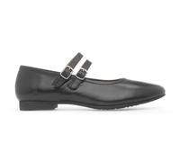 Hush Puppies Womens Shoes Black Ladies Buckle Nancy Size UK 4,5,6,7,8