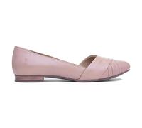 Hush Puppies Womens Shoes Pink Adults Ladies Ballerina Leather Marley SIZE