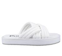 Hush Puppies Women's Sienna Slide, White, 7 UK