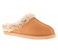 Hush Puppies Womens Slippers Mule Amara Leather tan - Size UK 7