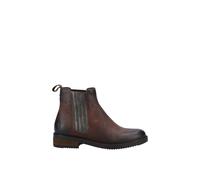 Hush Puppies Women's 'Stella' Leather Ankle Boot in Brown | Size: 8 Hush Puppies Brown 8