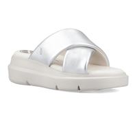 Hush Puppies Uplift Crossover Slide Silver UK 4 SilverUK 4Silver Sandals (62107) Women's/Ladies Lightweight