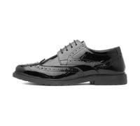 Hush Puppies Verity Brogue Womens Girls - Black - Size UK 6
