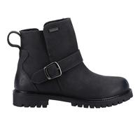 Hush Puppies Wakely Women's Black Leather Ankle Boots, Size: 3