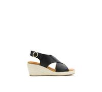 Hush Puppies Women's Willow Back Strap Sandal in Black | Size: 6 Hush Puppies Black 6