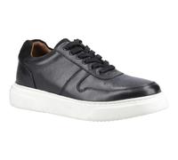 Hush Puppies Wyatt Leather Men's Black Trainers - UK 8 / EU 42 / US 9