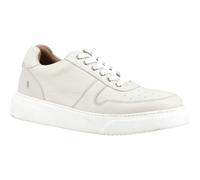 Hush Puppies Wyatt Leather Men's Taupe Trainers - UK 9 / EU 43 / US 10