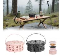 HUSHAX 2PCS Mosquito Coil Holder, Aromatherapy Spiral, Creative Mosquito Coil Box, Hollow Structure, Indoor, Household, Outdoor Fire-Resistant Aromatherapy Stove, Safe And Portable