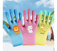 HUSHAX 3 Pairs Children's Gardening Gloves, Work Protection Equipment, Protective Gloves, Sea Accessories, High Elasticity Breathable Tools, 16-19cm Suitable For 3-5 Years Old