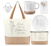 Hushee Employee Appreciation Gifts, Thank You Gifts | Difference Maker Gift for Women Difference Maker Coworker Teacher Nurse Staff Teacher Nurse Secretary Mentor Leader Assistant