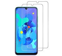 HUSHER [2 Pack Screen Protector for Huawei P Smart 2019, Tempered Glass 2.5D [Crystal Clear] [9H Hardness] [Easy Installation] [Bubble Free] [Anti-Scratch] [Anti-Oil]