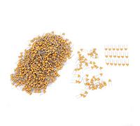 HUSHUI 1000Pcs Monolithic Capacitor High Precision Ceramic 100PF for Electronic Equipment DC50V