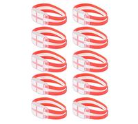 HUSHUI 10PCS National Flag Glow Bracelet Soft Silicone Luminous Wristbands for 2022 World Football Match Fans Support (110.00)