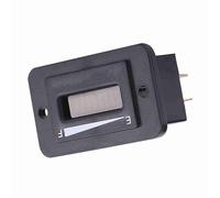 HUSHUI 12V/24V LED Battery Meter Gauge with Low Charge Warning for Effective Battery Management (BI003-48V)