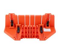 HUSHUI 14" Plastic Mitre Box with Pruning Saw Durable and Accurate Cutting Tool for Architectural Woodworking