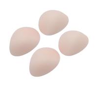 HUSHUI 2 Pairs Bra Cup Inserts Padded Triangular Shape Seamless Thick Bra Pads for Swimsuits Bikinis 6CM