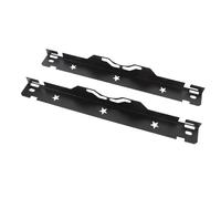 HUSHUI 2 Pcs Wheel Alignment Tool Plate Stainless Steel Universal Toe Alignment Plate with Hanging Hole for Cars