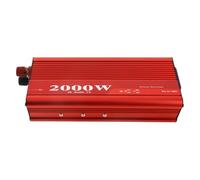 HUSHUI 2000W Car Power Inverter Modified Sine Wave Adapter High Efficiency Converter for Vehicles USB Charging