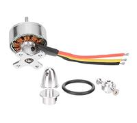HUSHUI 2211 Brushless Motor High-Performance Accessory Ideal for KT Board Fixed-Wing Aircraft - Metal, 1 Unit (1700kv)