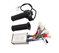 HUSHUI 24V 36V 350W Brushless Motor Controller with Throttle Grip for Electric and Trikes Aluminum Alloy Rubber