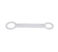 HUSHUI 27mmx32mm Axle Wrench Portable Durable Combination Tool for Motorcycle Maintenance Compact CRV Steel 1 Unit