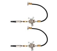 HUSHUI 2PCS 10.24in Wire Holders for Soldering in Field Helping Hands Soldering Flexible Gooseneck Metal Arms for Electronics Repair Jewelry Making