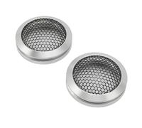 HUSHUI 2pcs Car Speaker Cover, Metal Mesh Protector OD 64 mm, Speaker Grill with Iron and Aluminium for Home Cinema, Motorhome, Boat Installation, Speaker Box