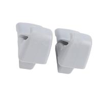 HUSHUI 2pcs Durable Grey Sun Visor Retainer Clip for Lancer 2006-2017, Easy Installation, Prevents Slipping, Fits Lancer and Outlander