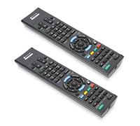 HUSHUI 2pcs Durable Multi-Functional TV Remote Control Replacement for Sony TV - Easy Access, No Programming Needed, ABS Material