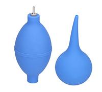 HUSHUI 2Pcs Rubber Bulb Air Blower, Mini Squeeze Ball Pump, Powerful Dust Cleaning Tool for Camera Lens and Keyboard, Soft and Eco-Friendly Material, Compact Size