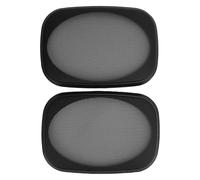 HUSHUI 2Pcs Speaker Grille Covers Metal Mesh Protective and Decorative Case for Home Theater Car Boat Speakers