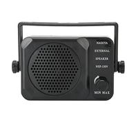 HUSHUI 3.5mm Plug Mini External Speaker with Noise Filter for CB Radio Portable Design ABS Material 1 Unit