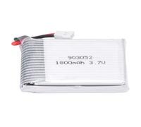 HUSHUI 3.7V 1800mAh RC Drone Battery, Durable Replacement Part for KY101S Remote Control Drone, Easy to Assemble, Suitable for Ages 8+