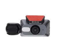HUSHUI 3 Channel Dash Cam 1080P with Night and Loop Recording for Safer Parking and Accident Evidence - 3.0 Inch IPS Screen