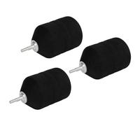 HUSHUI 3PCS Foam Tipped Arrows, EVA Aluminium Alloy Safe Durable Archery Training Accessory with Sponge Head, for Archery Battle Tagging Game Outdoor Activities (Black)